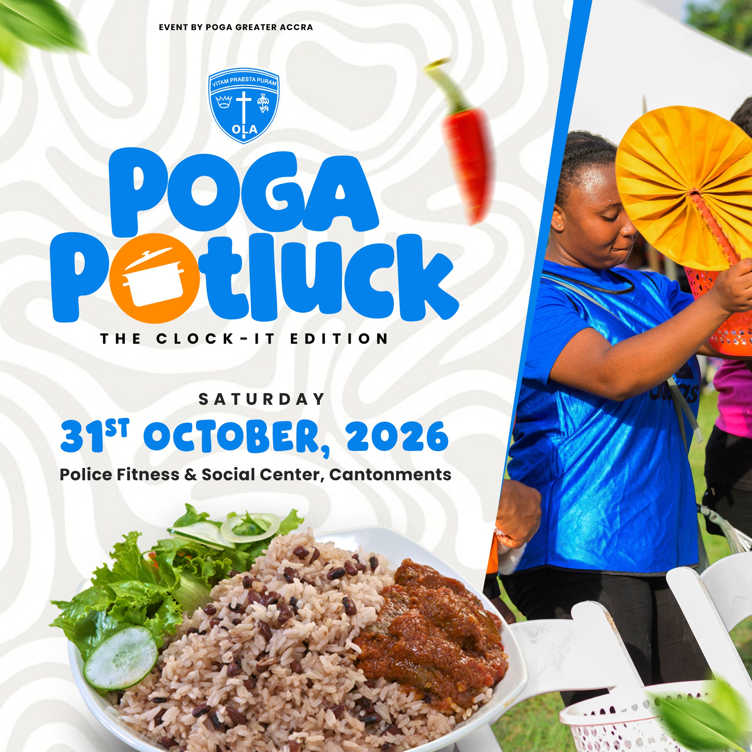 POGA POTLUCK - CLOCK-IT EDITION