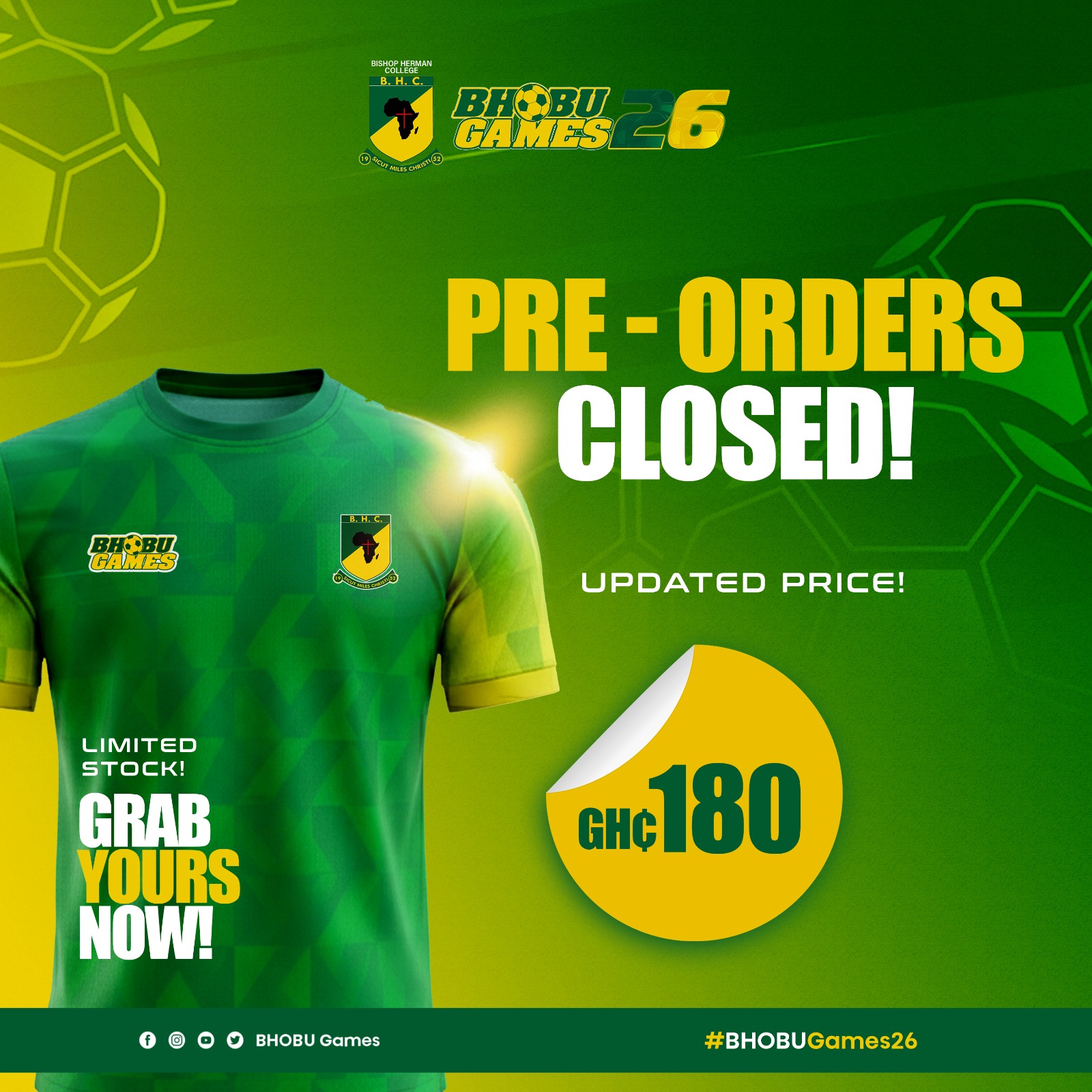 BHOBU GAMES 26 PREORDERS CLOSED
